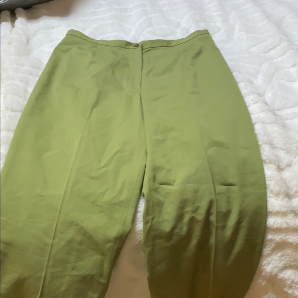 Talbots green pants. - Picture 2 of 5
